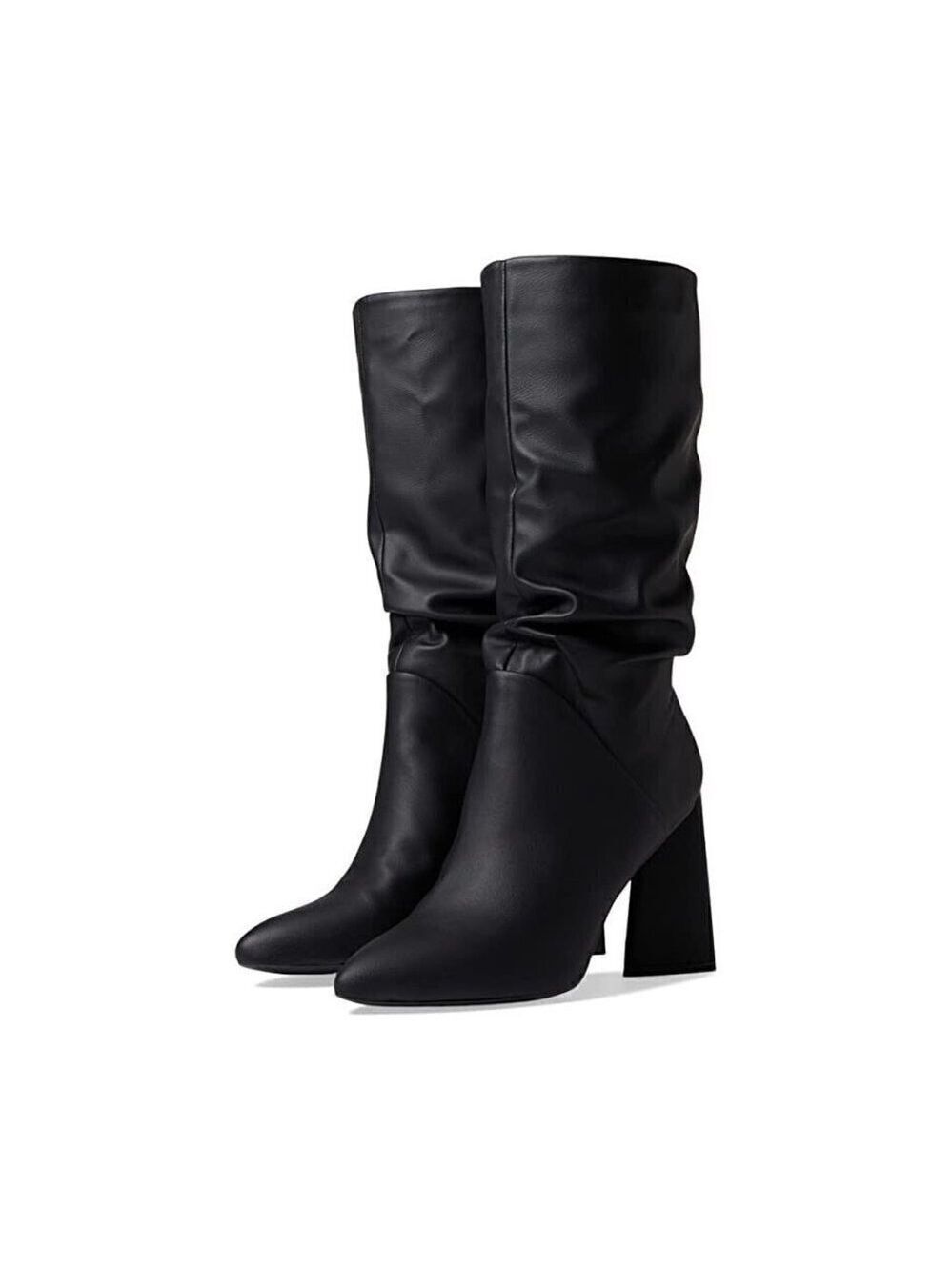 DOLCE Vita BNWOT women's "Wandah" ruched black boots sz 8 NEW pull on